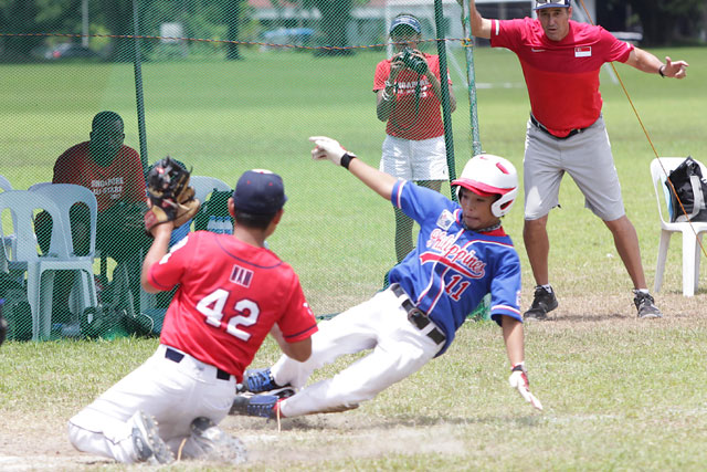 Baseball is a sports fave in the Philippines